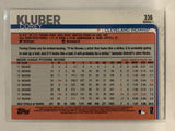 #336 Corey Kluber Cleveland Indians 2019 Topps Series One Baseball Card
