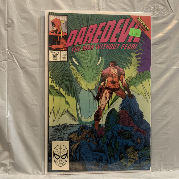 #265 Daredevil The Man Without Fear Inferno Continues Marvel Comics AY 8181