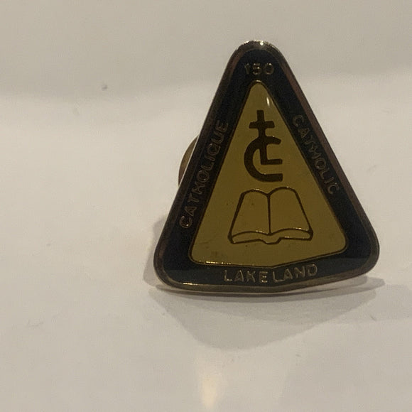 Catholique Catholic Lakeland 150 Logo Lapel Hat Pin AM