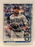 #313 Robinson Cano Seattle Mariners 2019 Topps Series One Baseball Card