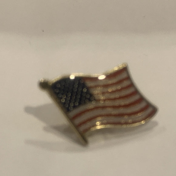 USA American Flag Lapel Hat Pin AM