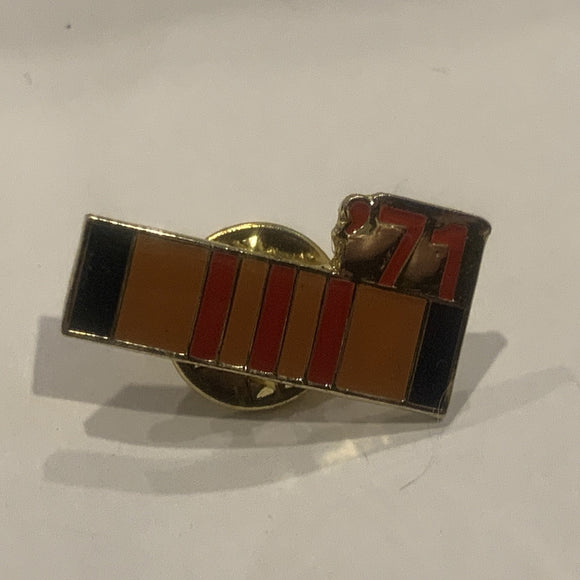 Army Ribbon '71 Lapel Hat Pin AM