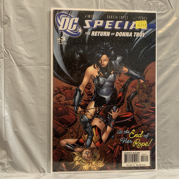 #3 DC Special The Return of Donna Troy At The End of Her Rope DC Comics AY 8187