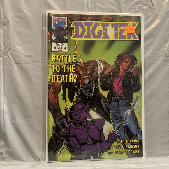 #4 of 4 Digitek Battle To The Death Marvel Comics AY 8188