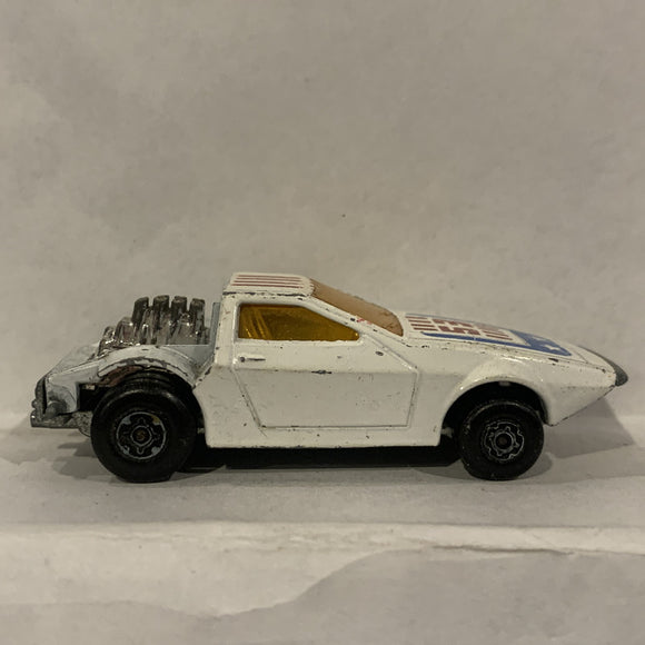White Tanzara ©1972 Matchbox Diecast Cars CG