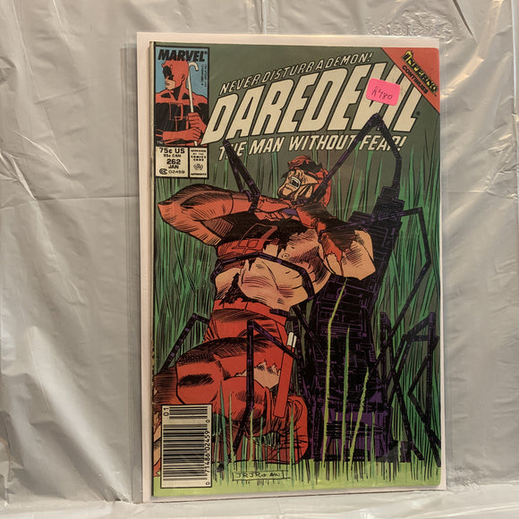 #262 Daredevil The Man Wothout Fear Never Disturb a Demon Inferno Continues Marvel Comics AY 8192