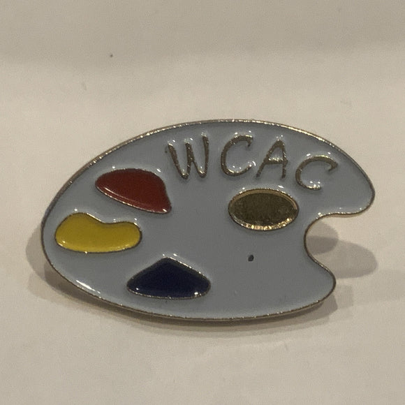 WCAC Painter's Pallet Lapel Hat Pin AM