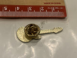 Red Guitar  Lapel Hat Pin