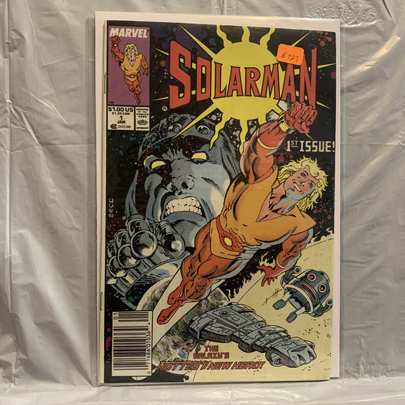 #1 Solarman The Galaxy's Hottest New Hero Marvel Comics AY 8200