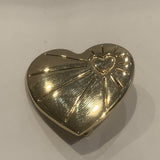 Glowong Heart on a Heart Lapel Hat Pin AM