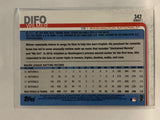 #342 Difo Wilmer Washington Nationals 2019 Topps Series One Baseball Card