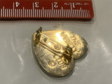 Heart Lapel Hat Pin