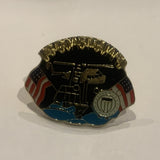 US Coast Guard Logo Lapel Hat Pin AM