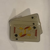 Ace Jack of Spades Playing Cards Lapel Hat Pin AN