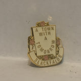 A Town with a Tomorrow Blackfalds Alberta Lapel Hat Pin