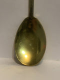 Yellow Rose Flower Souvenir Spoon