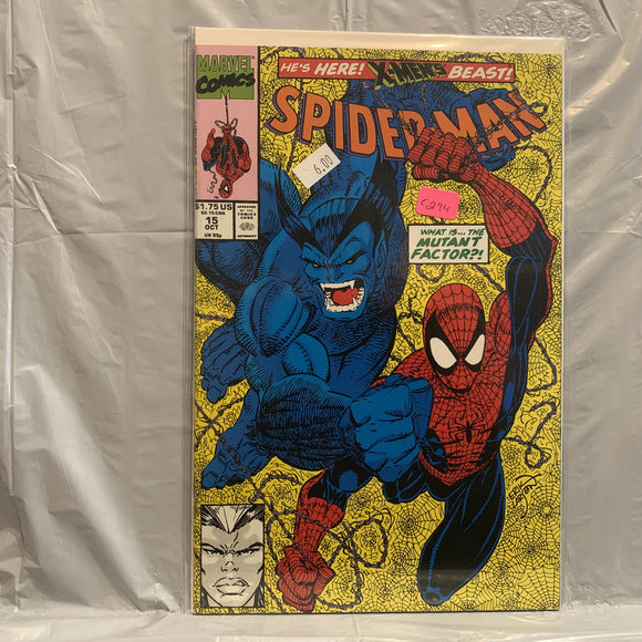 #15 Spider-Man What is The Mutant Factor Marvel Comics AZ 8218