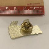 Black & White Holstein Dairy Cow Lapel Hat Pin AN