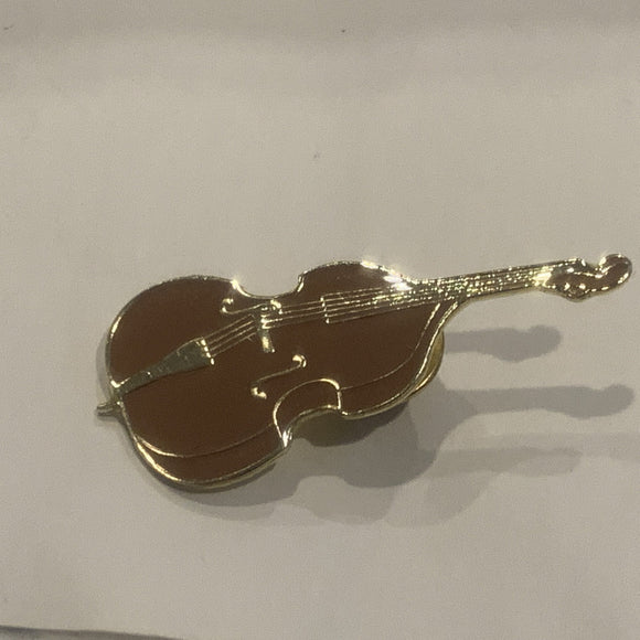 Cello Musical Instrument Lapel Hat Pin AN