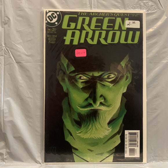 #20 Green Arrow The Archer's Quest Part 5 of 6 DC Comics AZ 8226