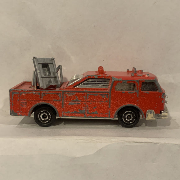 Red Sonic Flashers Fire Engine Majorette Diecast Cars CG