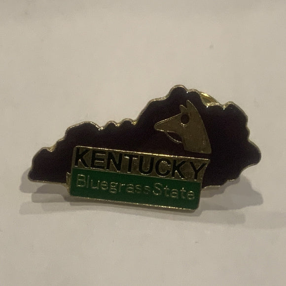 Kentucky Bluegrass State Lapel Hat Pin AN