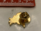 Golden Flowers Lapel Hat Pin