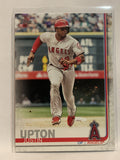 #345 Justin Upton Los Angeles Angels 2019 Topps Series One Baseball Card