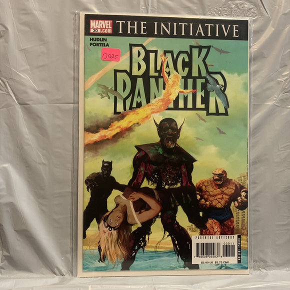 #30 Black Panther The Initiative Marvel Comics AZ 8236