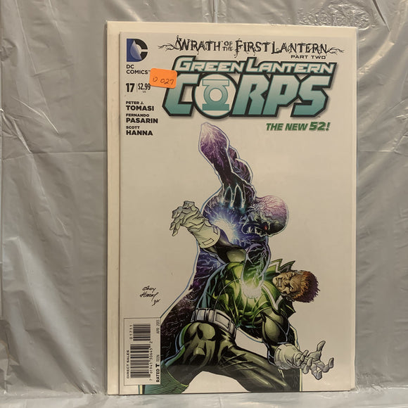 #17 Green Lantern Corpd The New 52 Wrath of the First Lantern Part 2 DC Comics AZ 8237