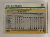 #166 Matt Chapman   Oakland Athletics 2019 Topps Series One Baseball Card