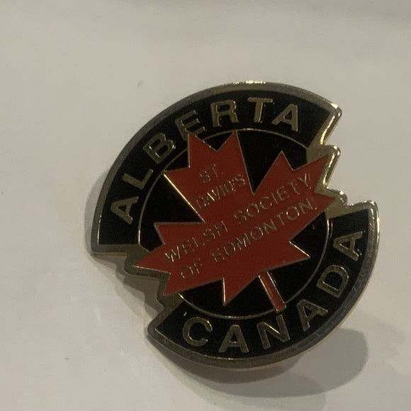 Alberta St David's Welsh Society of Edmonton Canada Lapel Hat Pin AN