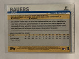 #311 Jake Bauers Tampa Bay Rays 2019 Topps Series One Baseball Card