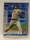 #315 Duane Underwood Jr Chicago Cubs 2019 Topps Series One Baseball Card