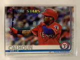 #113 Willie Calhoun Texas Rangers 2019 Topps Series One Baseball Card