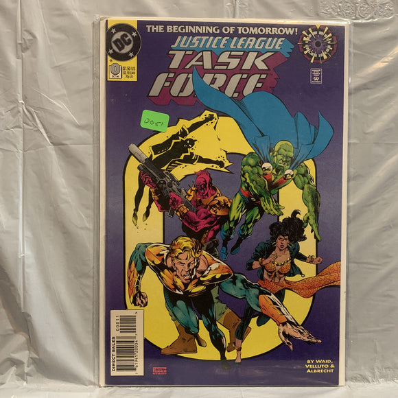 #0 Justice League Task Force The Beginning of Tomorrow DC Comics AZ 8247