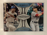 #GR-6 Carl Yastrzemski Andrew Benintendi Boston Red Sox 2019 Topps Series One Baseball Card