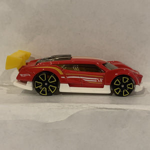Red Super Blitzen ©2013 Hot Wheels Diecast Cars CA