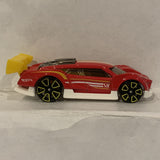 Red Super Blitzen ©2013 Hot Wheels Diecast Cars CA