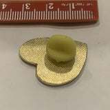 Mom Rose on a Heart Lapel Hat Pin AN