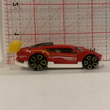 Red Super Blitzen ©2013 Hot Wheels Diecast Cars CA