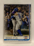 #216 Bring it in Stat Leaders Hug it out in Post Season 2019 Topps Series One Baseball Card