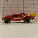 Red Super Blitzen ©2013 Hot Wheels Diecast Cars CA