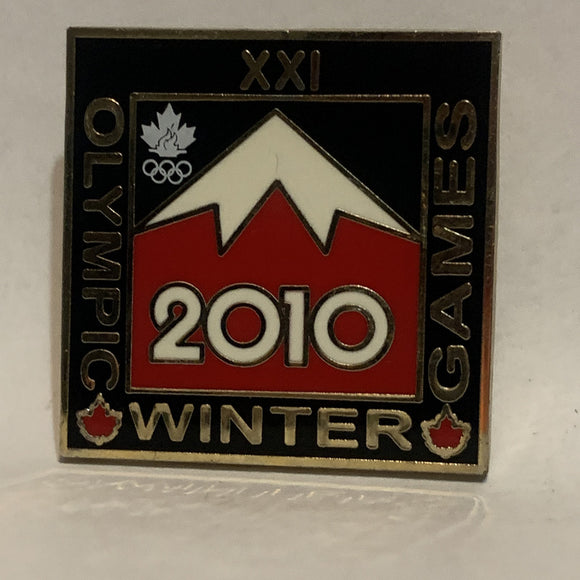 2010 Winter Olympic Games XXI Lapel Hat Pin