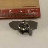 Bad To The Bone Motorcycle Lapel Hat Pin AN