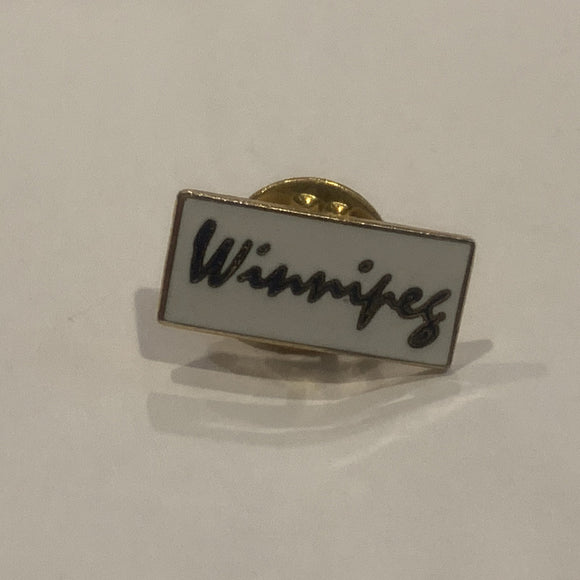Winnipeg City Lapel Hat Pin AN