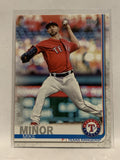 #278 Mike Minor Texas Rangers 2019 Topps Series One Baseball Card