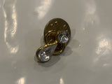 Jewelled Angel Lapel Hat Pin