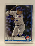 #90 Javier Baez Chicago Cubs 2019 Topps Series One Baseball Card