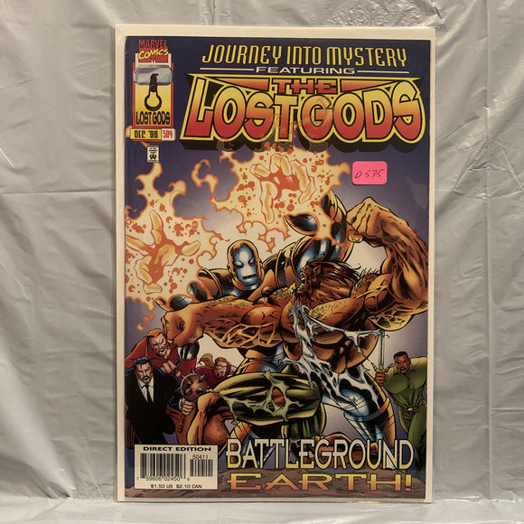 #504 Journey into Mystery Featuring The Lost Gods Battleground Earth Marvel Comics BA 8271